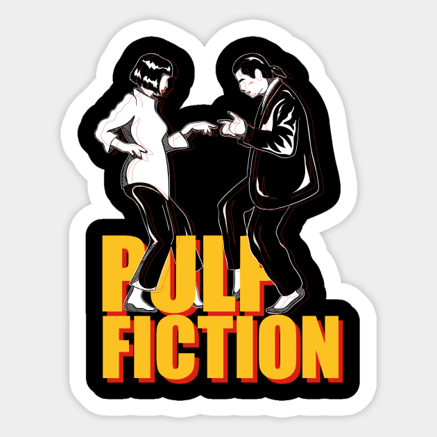 Pulp Fiction Sticker by ladinoariel